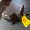 A piece of luggage sitting on top of the floor.