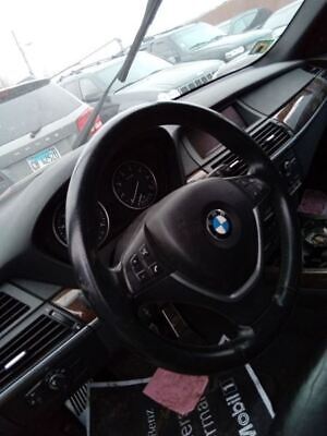 A car is shown with the steering wheel turned to the left.
