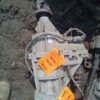 A picture of an old car transmission.