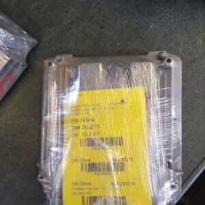 A package of yellow and black plastic wrapped in foil.