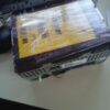 A box of dvd 's is wrapped in plastic.