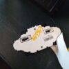 A white and yellow piece of paper on top of a table.