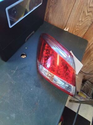A car 's tail light is on the table.