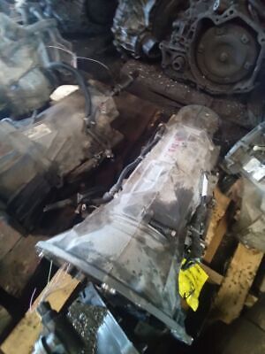 A car engine that is being worked on.