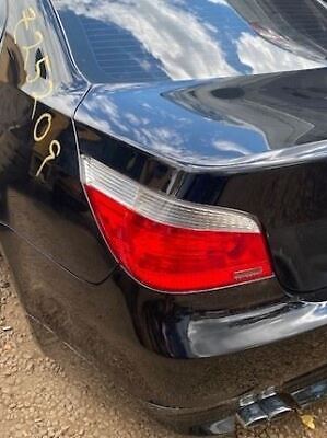 A close up of the rear end of a car