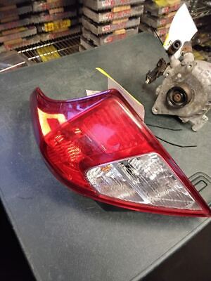A car 's tail light is on the table.