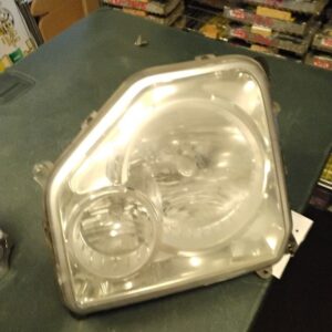 Passenger Headlight LHD Chrome Bezel Fits 2008-2012 JEEP LIBERTY