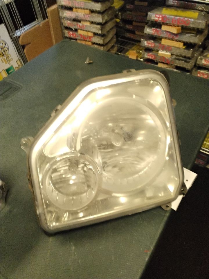 Passenger Headlight LHD Chrome Bezel Fits 2008-2012 JEEP LIBERTY