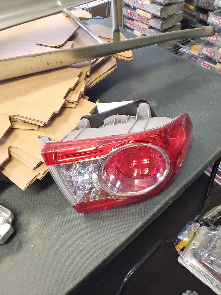 Driver Left Tail Light Quarter Panel Mounted Fits 2011-2013 TOYOTA COROLLA