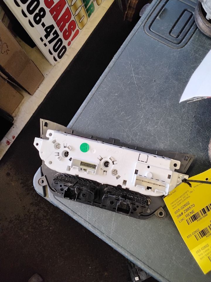 Temperature Control Front Fits 2014-2018 FORD  TRANSIT CONNECT