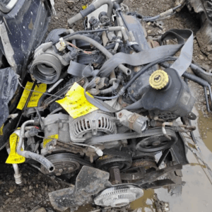 2003 DODGE 1500 PICKUP Engine 3.7L 6-225 Fits VIN K 8th Digit