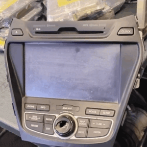 2013-2016 HYUNDAI SANTA FE Audio Equipment Radio US Market Receiver Dimension