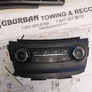 Temperature Control Thru 09/30/16 Fits 2015-2017 NISSAN SENTRA