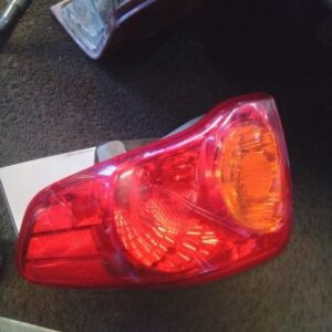 Passenger Tail Light Quarter Panel Mounted Fits 2009-2010 TOYOTA  COROLLA