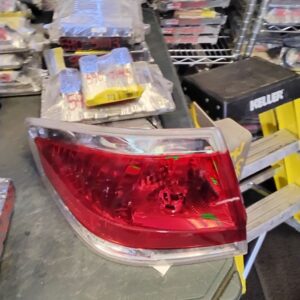 Driver Tail Light Sedan Bright Chrome Trim Fits 2008-2011 FORD FOCUS
