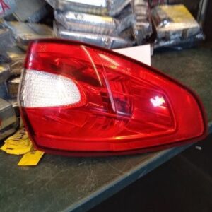 Driver Tail Light 4 Door Sedan Quarter Panel Mounted 2011-2013 FORD FIESTA