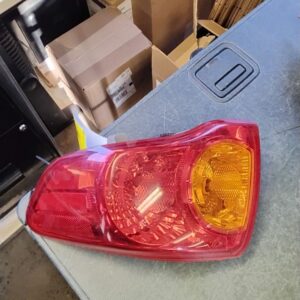 Passenger Tail Light Quarter Panel Mounted Fits 2009-2010 TOYOTA  COROLLA