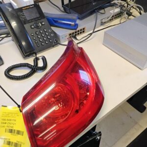 2014-2015 INFINITI Q50 Passenger Tail Light Quarter Panel Mounted