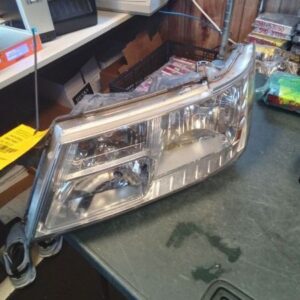 Driver Headlight Quad Halogen Chrome Bezel Fits 2009-2020 DODGE JOURNEY