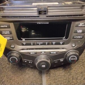 2004-2007 HONDA ACCORD Audio Equipment Radio AM-FM-6 CD 6 Disc Fits 120 Watt