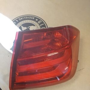Passenger Tail Light Quarter Panel Mounted Fits 2012-2015 BMW 320i