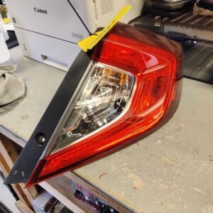Passenger Tail Light Sedan Quarter Mounted Fits 2016-2019 HONDA CIVIC