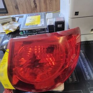 Passenger Tail Light Quarter Panel Mounted Fits 2009-2012 CHEVROLET TRAVERSE