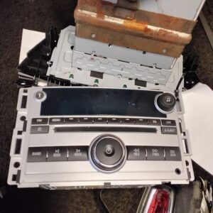 Audio Equipment Radio New Style Emblem In Bumper Cover 2008 CHEVROLET MALIBU